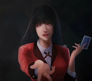 Yumeko Jabami Fanart posted by Ryan Tremblay