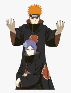 #anime #manga #konan #pain #yahiko #nagato #akatsuki - Konan