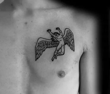 Image result for led zeppelin angel tattoo Led zeppelin tatt