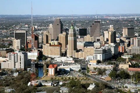 San Antonio Texas Skyline Photograph by Bill Cobb Fine Art A