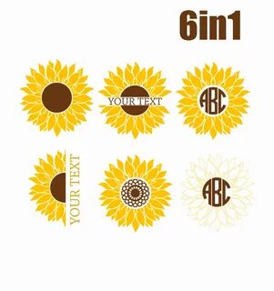 Sunflower Half Svg Free - Free Layered SVG Files