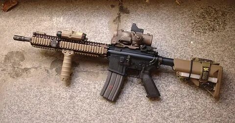 SOPMOD BLOCK 2 Guns and ammo, Military guns, Guns tactical