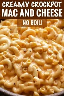 Slow Cooker Mac and Cheese is ultra creamy, and SO easy! No 
