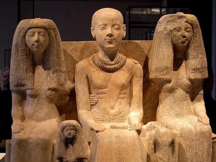 ancient egyptian family Familiengruppe des Ptahmai (Family. 
