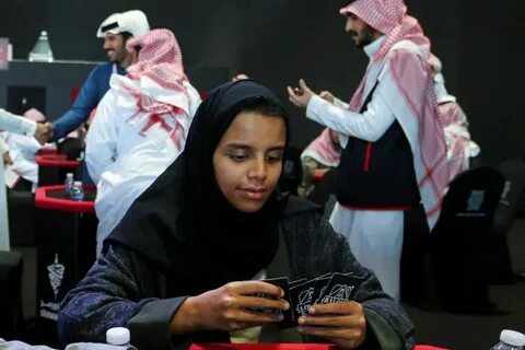 Women join men at Saudi Arabia's Baloot Championship in Riya