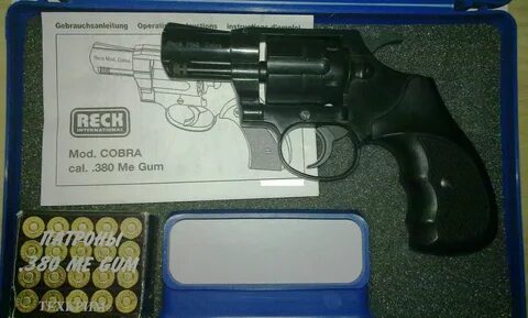 продам газовый револьвер Reck mod Cobra 380 me gum - 4.000 р