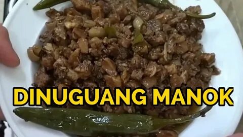 Paano Magluto ng Dinuguan Dinuguang Manok (ilocano version) 