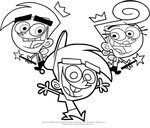 The Fairly Oddparents coloring page