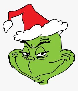 Grinch With Christmas Hat, HD Png Download , Transparent Png