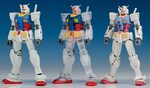 Entry Grade 1/144 - RX-78-2 Gundam Clear Color & RX-78-3 G-3