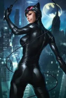 Catwoman Sideshow Art by `Artgerm on deviantART Batman and c