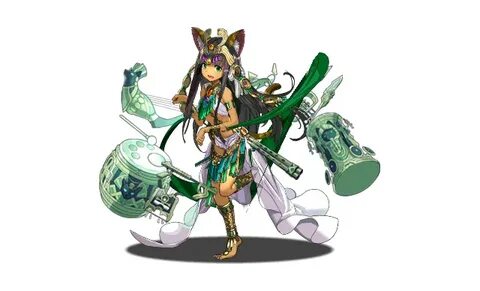 Puzzles And Dragons Bastet - A great looking figure with inc