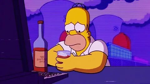 Heartbroken Broken Heart Bart Simpson Sad Wallpaper - Men Pe