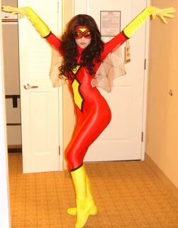Spider-Woman (Jessica Drew) Spider woman costumes, Cosplay w