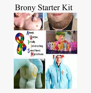 Brony Starter Pack Meme , Png Download - Brony Starter Pack 