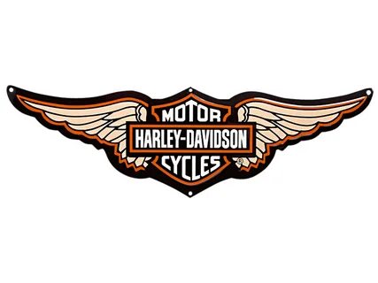 Harley-Davidson-Schild-Logo-with-Wings Цифровая подстанция