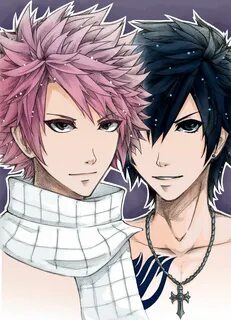 natsu x gray oho, this art style is astonishing! Natsu and g