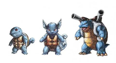 Squirtle evolution line