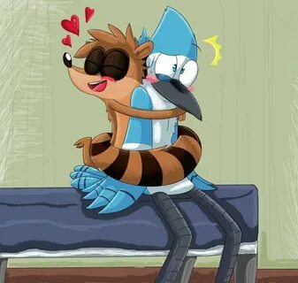Tags: Rigby the Raccoon, Mordecai the Jay,.. Мультяшки - доб