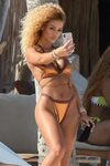 JENA FRUMES and JILLY ANAIS in Bikinis at a Beach in Tulum 0
