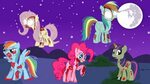 My Little Pony Transfomrs into Zombies forms! MLP Coloring V