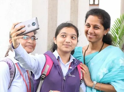 Supriya Sule on Twitter: "Interacted with the Students of K.