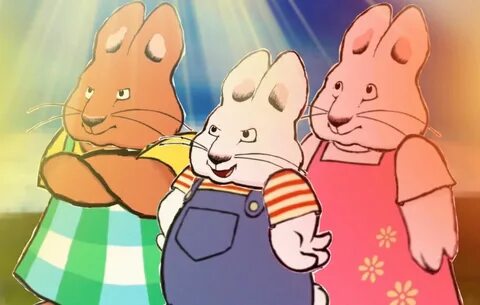 Max,Ruby And Louise Looking Up At The Scenery (Close Up) Max