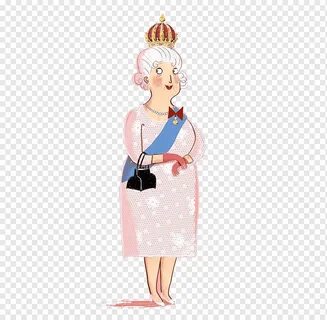 Queen of england, cartoon, illustration, illustrator of chil