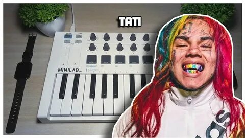TATI 6IX9INE (MIDI KEYBOARD COVER) - YouTube