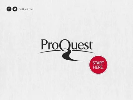 PPT - PROQUEST DISSERTATIONS & THESES A&I (PQDT) PowerPoint 