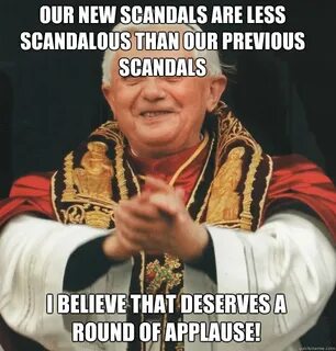 our new scandals are less scandalous than our previous scand