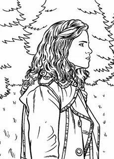 Harry Potters Hermione Coloring Pages - Coloring Cool