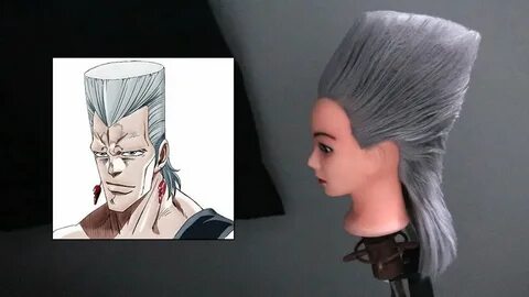 Polnareff Hairstyle.2 - YouTube