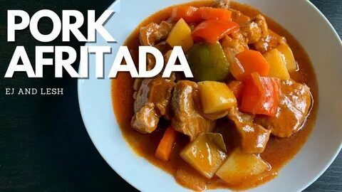 HOW TO COOK PORK AFRITADA Batangas Style EJ and Lesh - YouTu