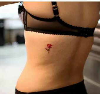 Rose tattoo ⚘ #rosetatto #beauty #girltattos Lower back tatt