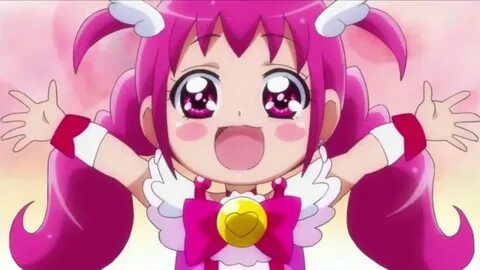 Glitter Force transformation with Smile Pretty Cure transfor