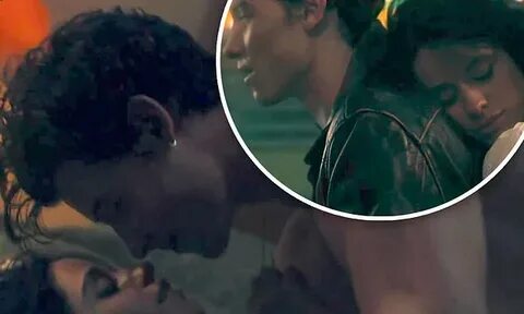 Camila Cabello gets steamy with Shawn Mendes in Señorita mus