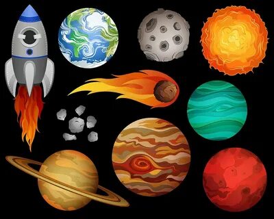 outer space cliparts - Google Search Art set, Space doodles,