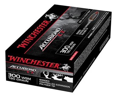 Winchester, .300 WSM, 180 GR, Accubond CT (20 Rounds) * NAS 