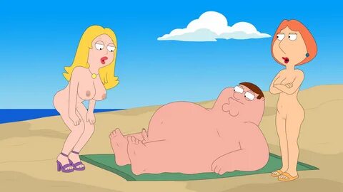 gp375 lois griffin peter griffin francine smith absurd res f