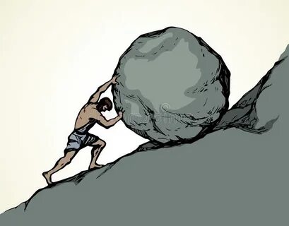 Heavy Weight Man Stone Stock Illustrations - 233 Heavy Weigh