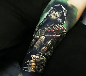 Scarecrow tattoo by Steve Butcher Photo 18665