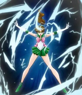 Sailor Jupiter: Thunder Storm Sailor jupiter, Sailor moon ae