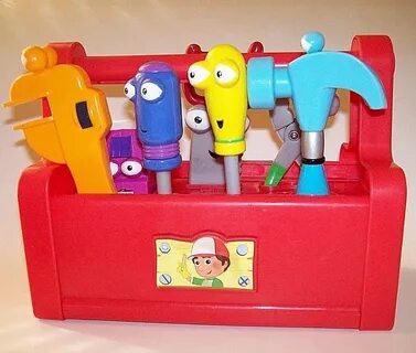 Handy Manny Talking Singing Dancing Toolbox With Tools 2007 