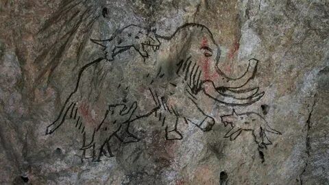 Saber Tooth Tiger Cave Painting at PaintingValley.com Explor