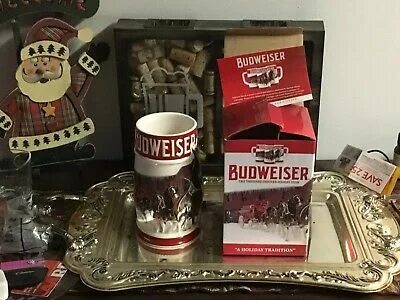 2018 Budweiser бутон Anheuser Busch Ab праздник Рождество Шт