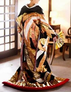 Uchikake, the Another Wedding Kimono Sari, Look, Oriente