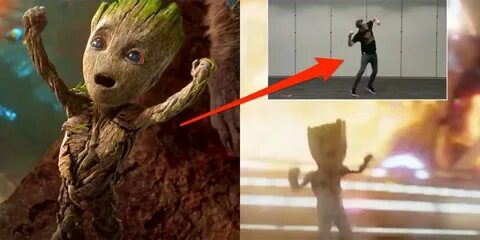 Dancing Baby Groot Without Visual Effects