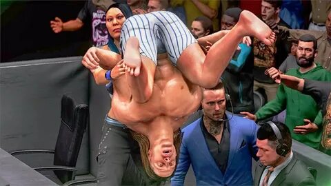 WWE 2k20: Mia Yim vs Matt Riddle Intergender wrestling match