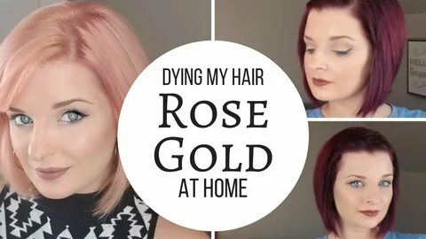Arctic Fox Virgin Pink- DIY Rose Gold Hair - YouTube